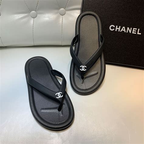 chanel flip flops replica|chanel flip flops with chain.